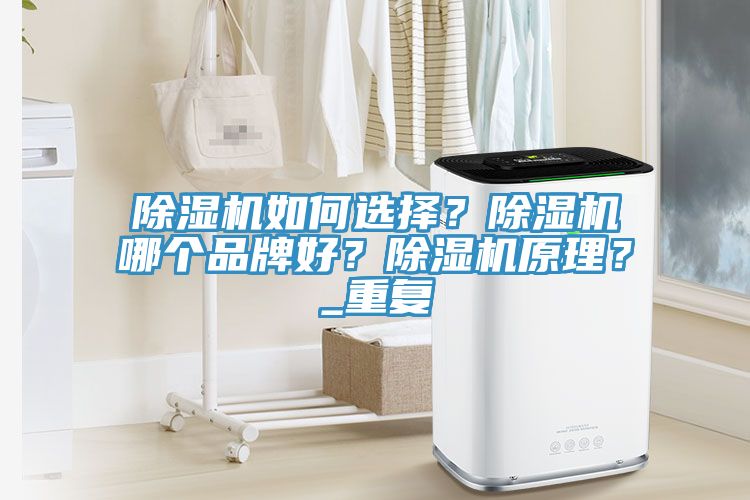 除濕機如何選擇？除濕機哪個品牌好？除濕機原理？_重復(fù)